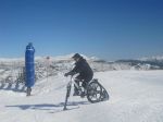 KtraK en Leitariegos bici de nieve